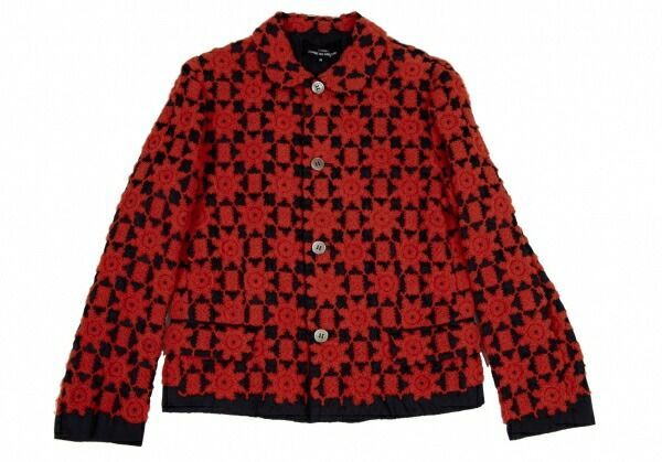 トリココムデギャルソンtricot COMME des GARCONS刺繍デザインラウンド