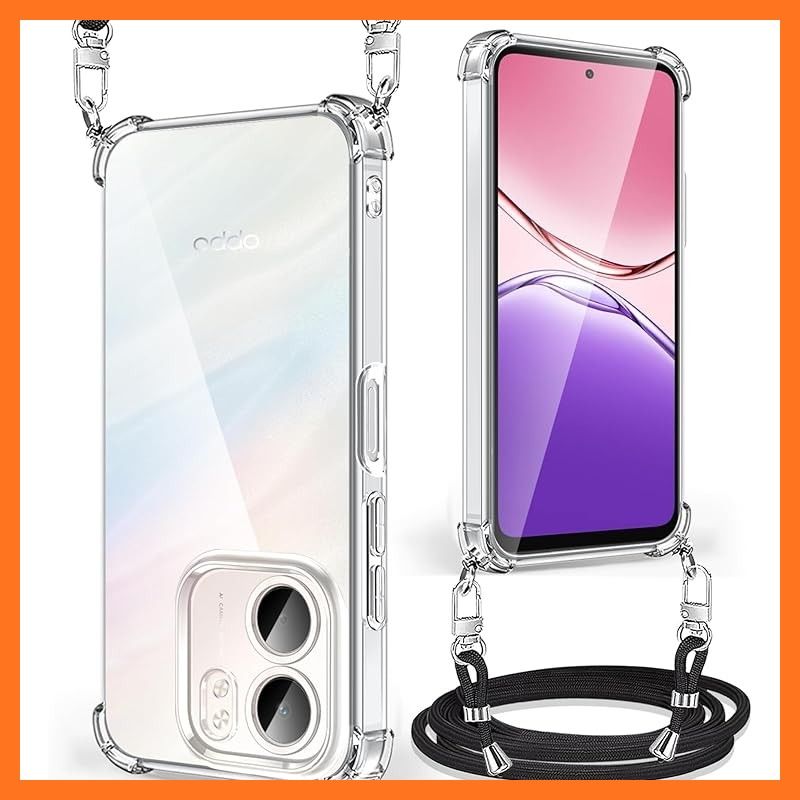 OPPO A5x　TPU透明ケース×2＋ガラスフィルム付き OPPO A5x TPU透明ケース×2＋ガラスフィルム付き