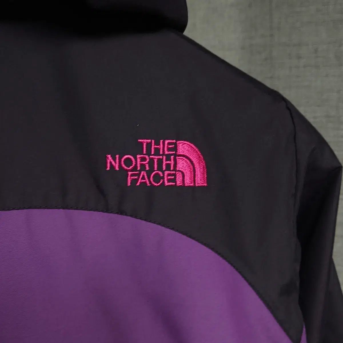 M) ザノースフェイス ウィンドブレーカー PURPLE パープル レディース