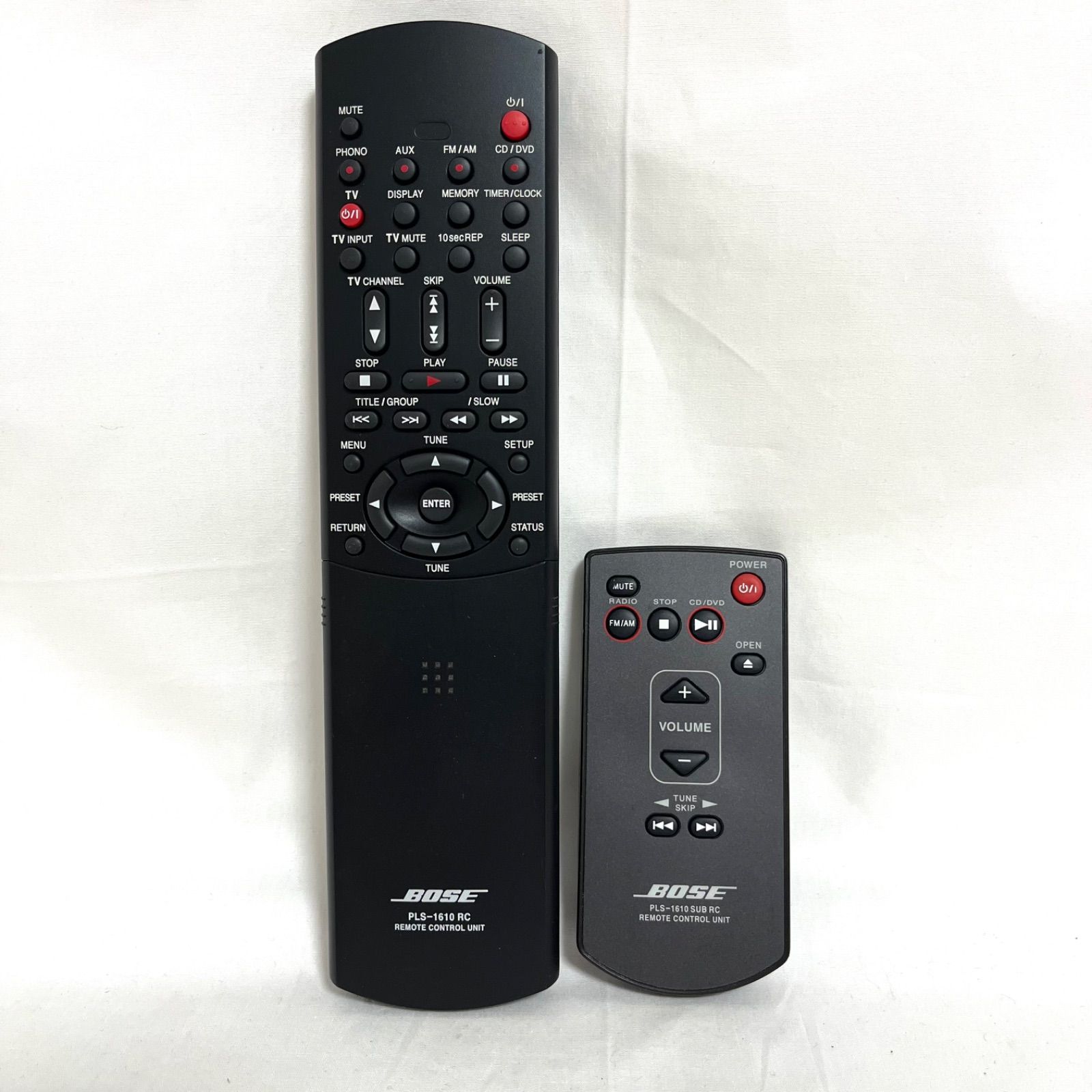 【希少】BOSE ボース PLS-1610 RC PLS-1610 SUB RC DVDレシーバー PLS-1610用 純正品リモコン