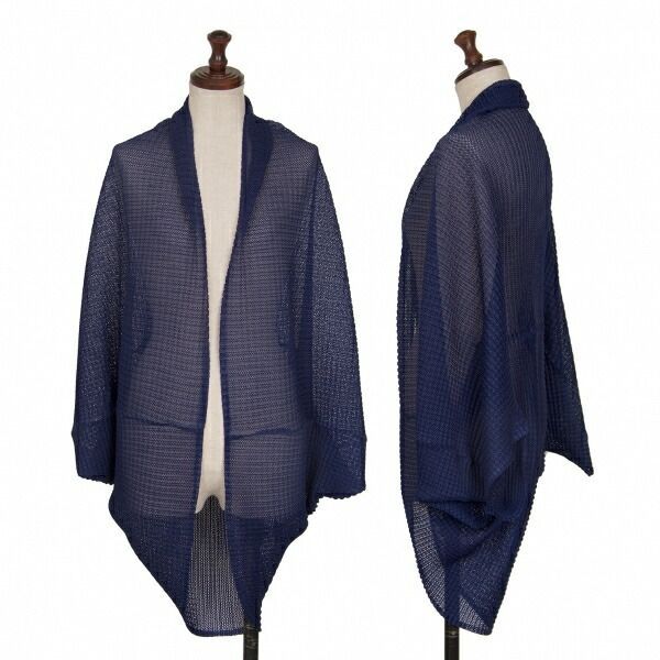 イッセイミヤケ ミーISSEY MIYAKE me メッシュストレッチプリーツ