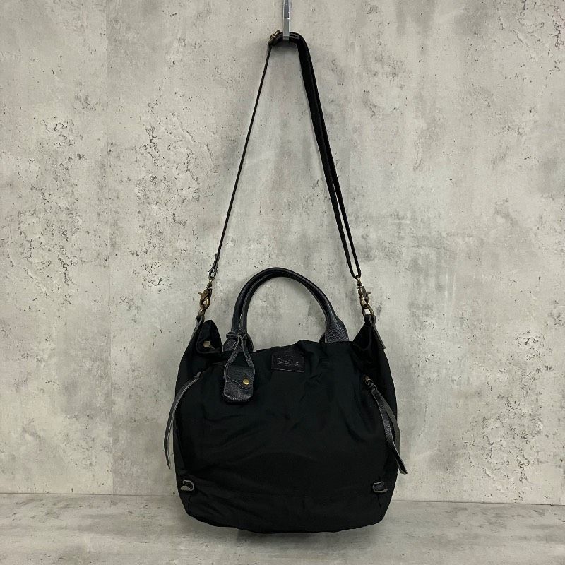 toleur トーラ ナイロン 牛革 カウレザー 2way トートバッグ 