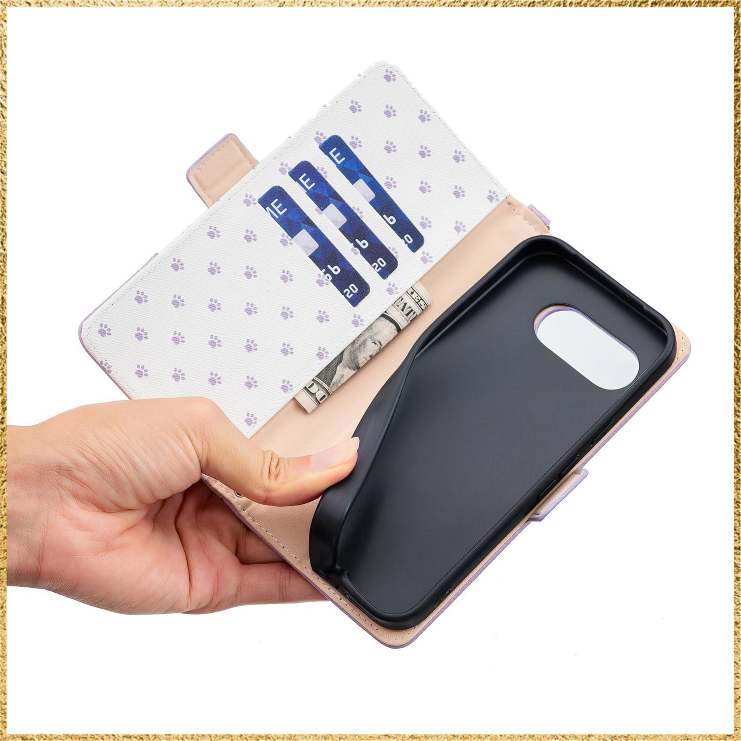 ☆送料無料☆Size:に適用するGoogle pixel 9A_Color:C3-パープル 紫