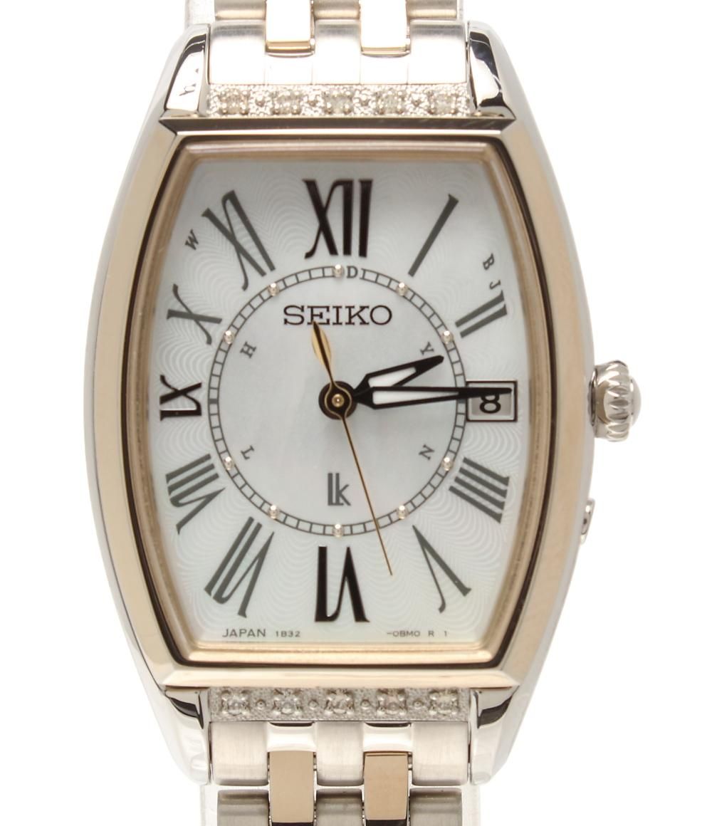 セイコー 腕時計 lk ルキア 1 B 32 0 AR ソーラー シェル レディース SEIKO