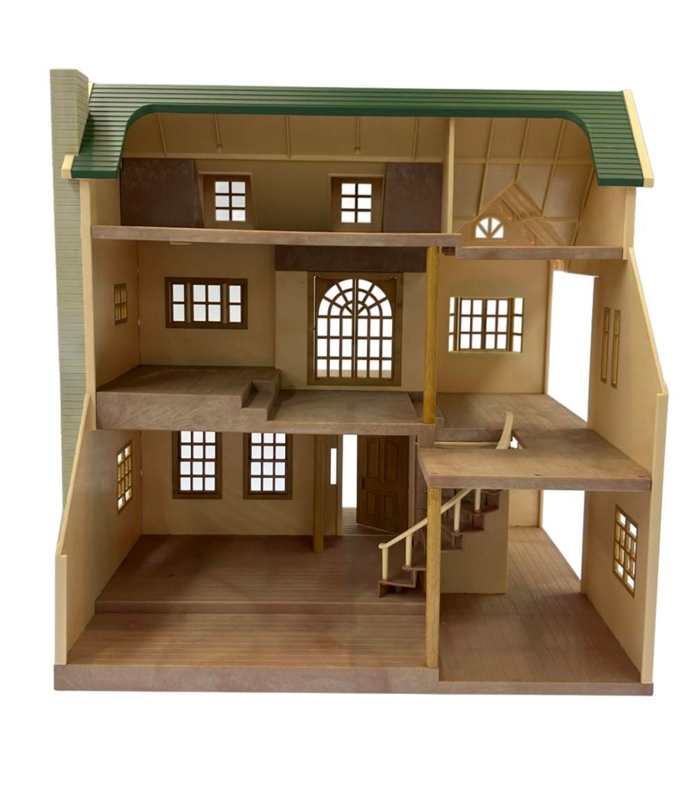  エポック社 シルバニアファミリー 緑の丘のすてきなお家 ドール その他 ドール お人形遊び