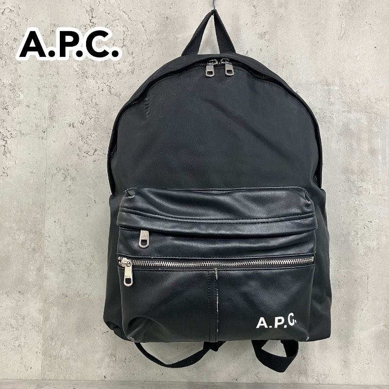 A.P.C. アー・ペー・セー RueMadame Paris APC ロゴ リュック サック