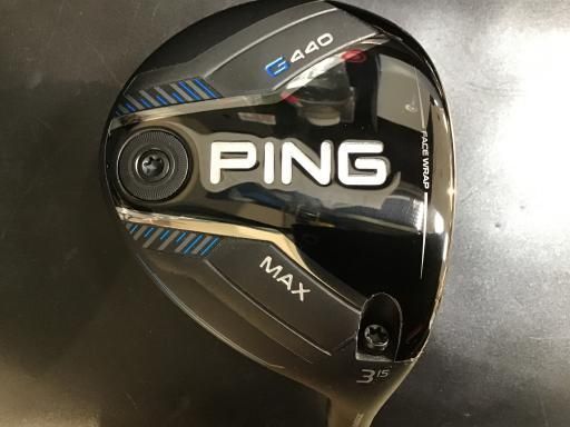 ピン G 440 MAX 3 W フェアウェイウッド FW PING TOUR 2 0 CHROME 75 フレックスS メンズ 男性用 右利き 右用 Bランク ゴルフクラブ