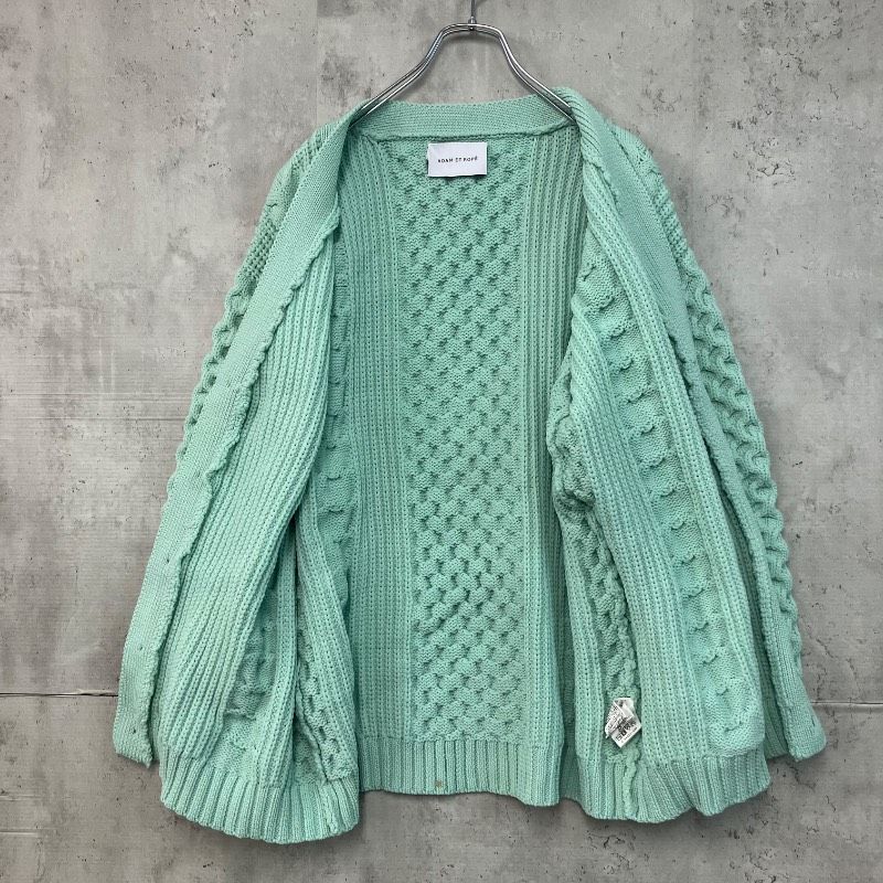 ADAM ET ROPE ミントグリーン カーディガン アダムエロペ ミント 