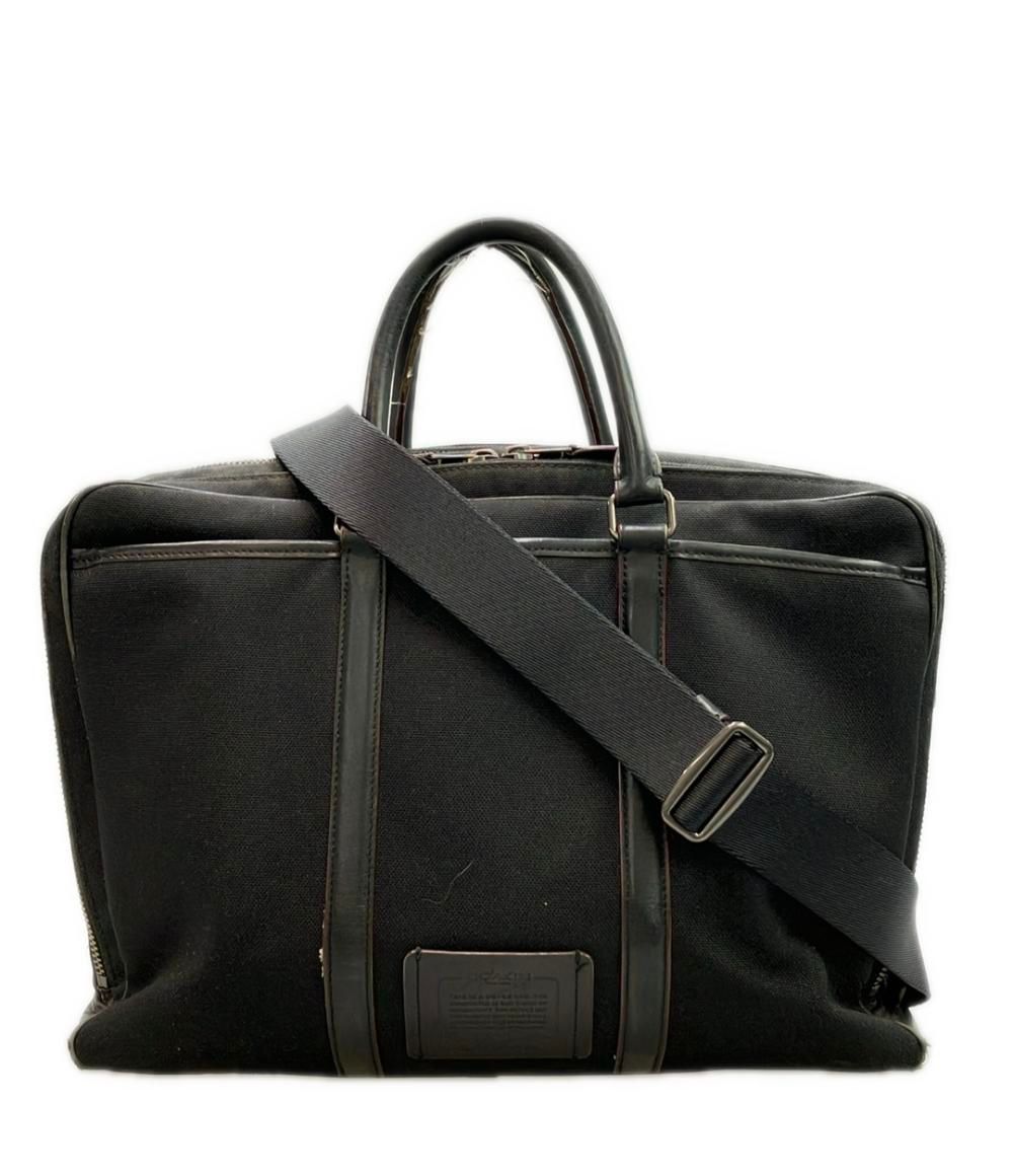 訳あり コーチ 2way ビジネスバッグ ブリーフケース ショルダーバッグ