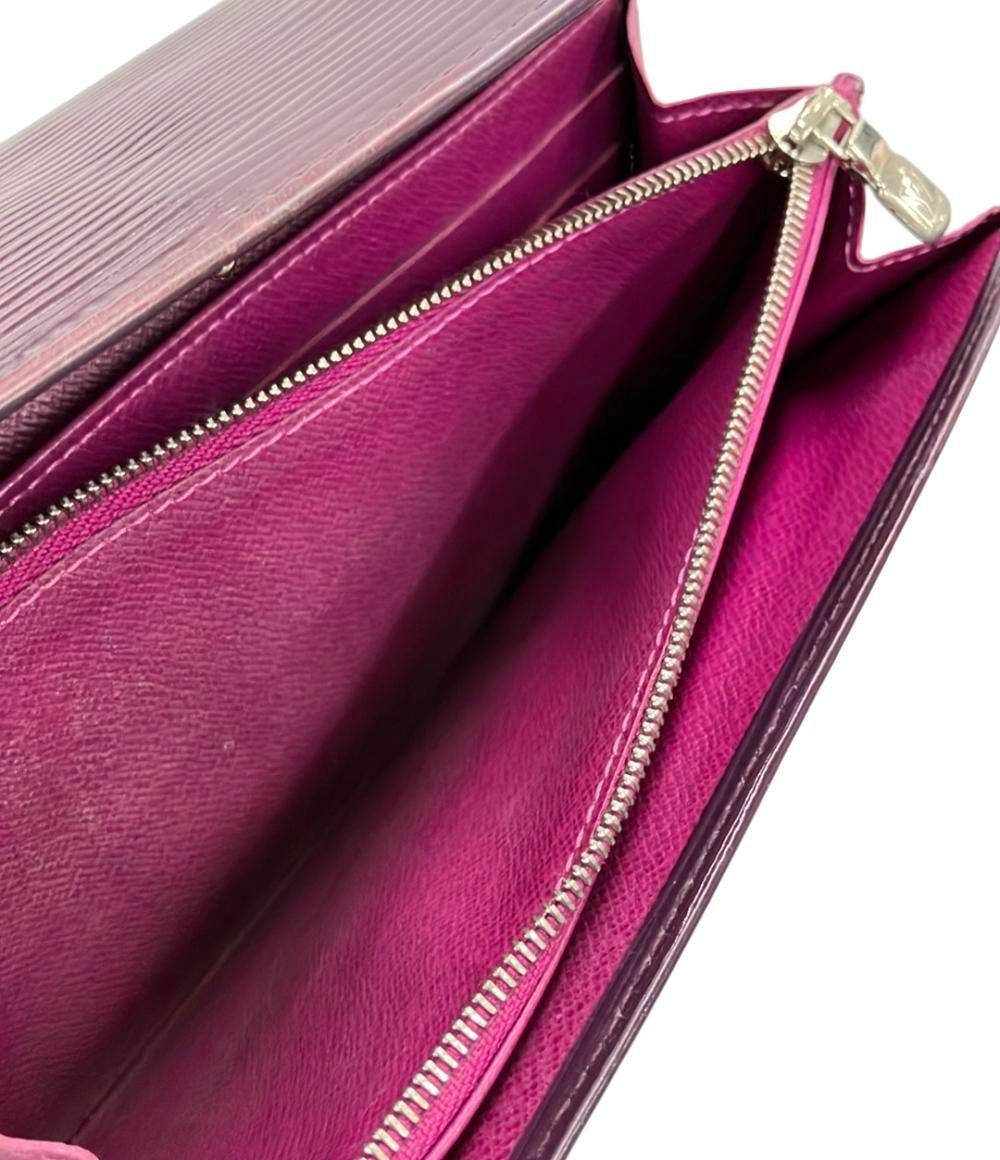 ルイ・ヴィトン 長財布 レザー エピ ポルトフォイユ サラ M6374K