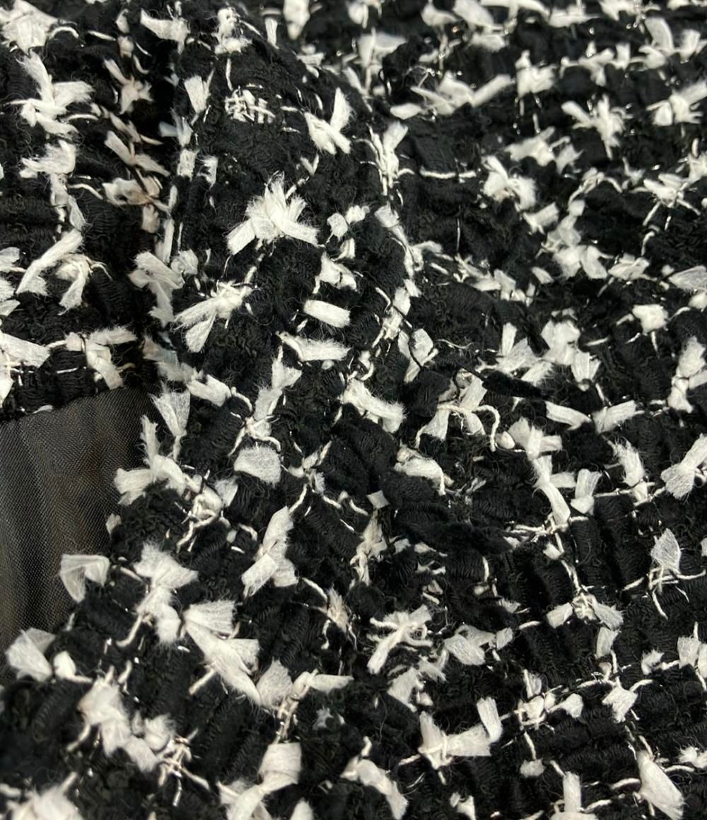 美品 シーマリー ツイード ロングジレ レディース cccmalie - メルカリ