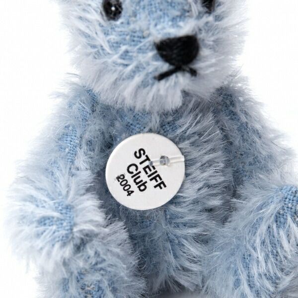 シュタイフSteiff 2004 テディベア ぬいぐるみ 青 - メルカリ