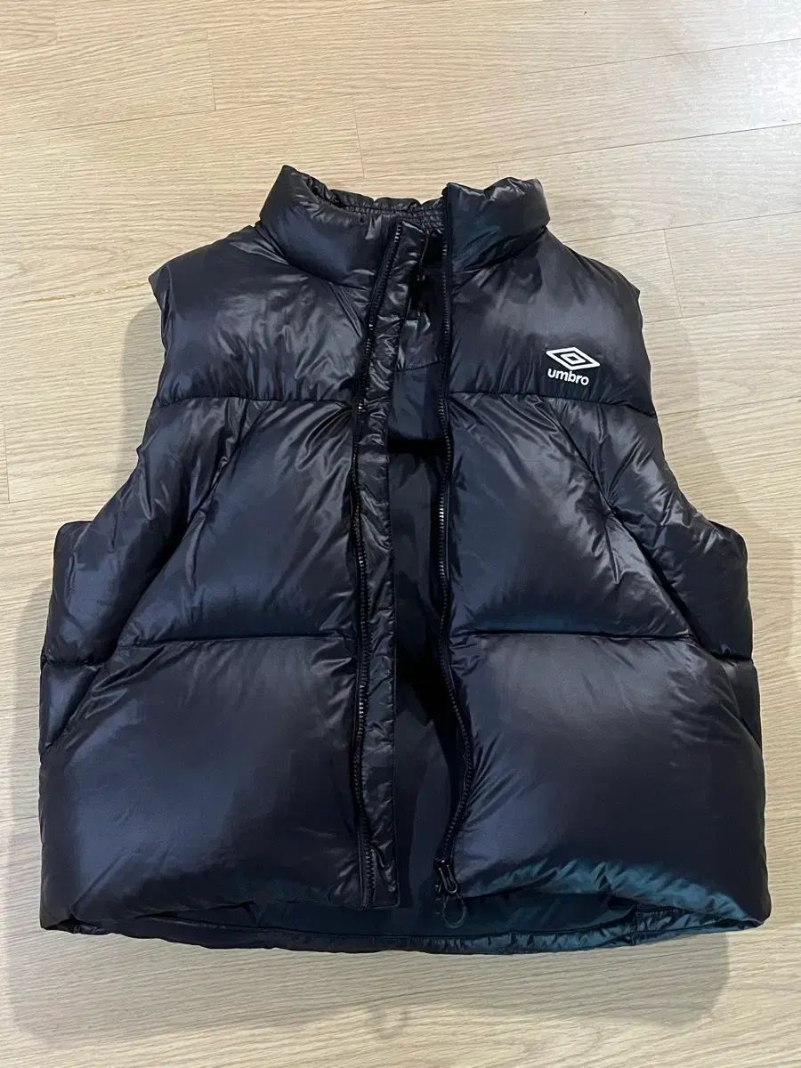 アンブロ 光沢 ダウンベスト ブランケット ダックダウン ダウン BEST 100