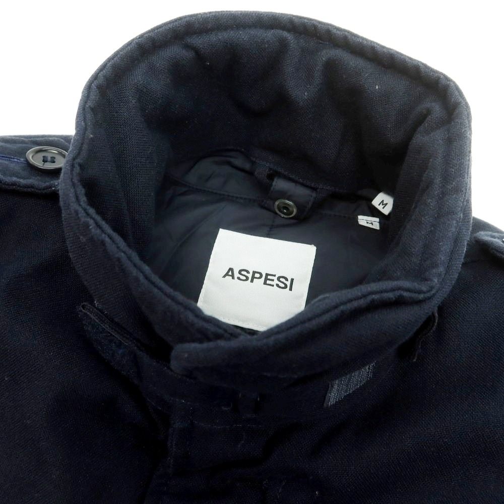 中古】アスペジ ASPESI コットンナイロン M-65 中綿 ミリタリー