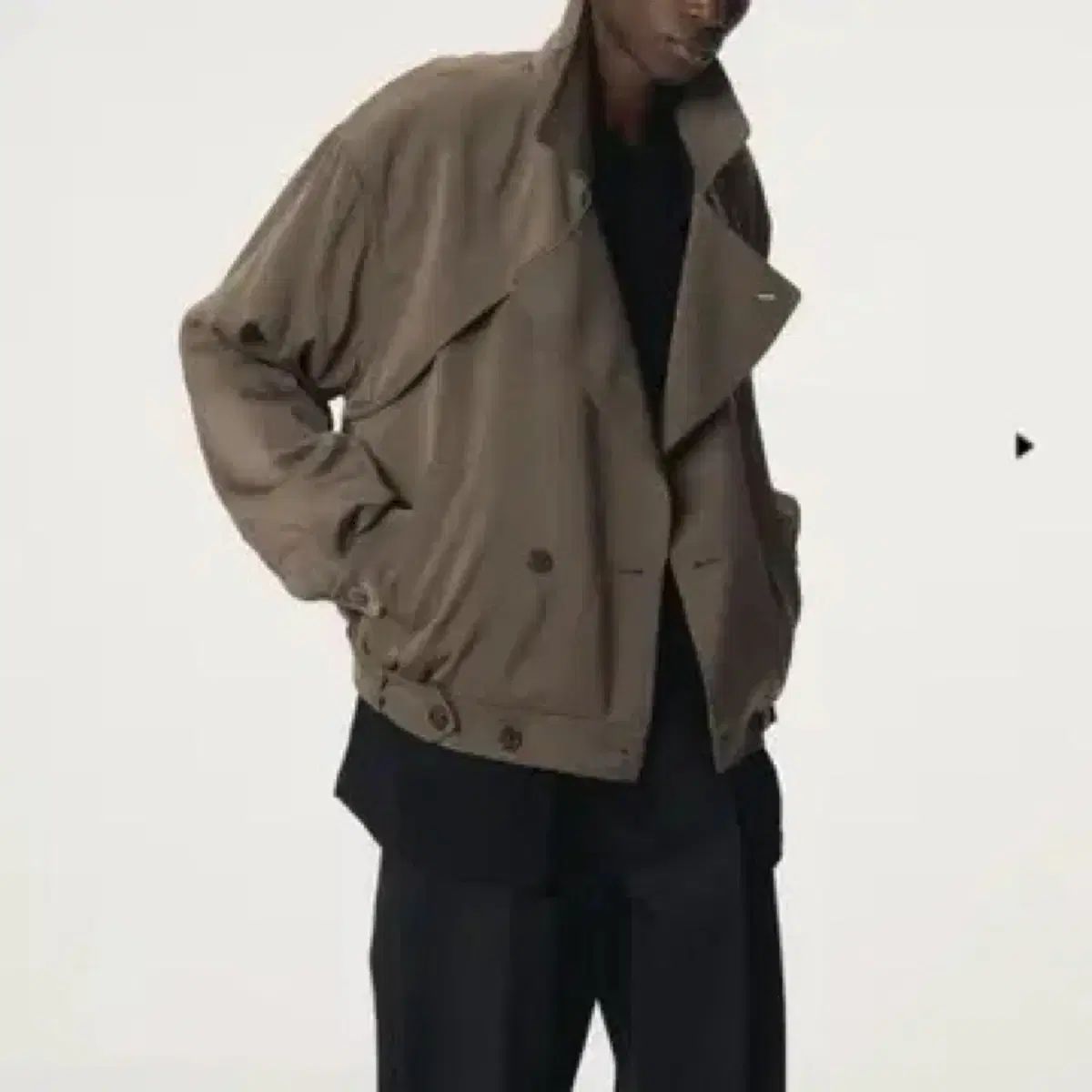 レクト 25 fw トレンチ ウール デザインテープ ジャケット M