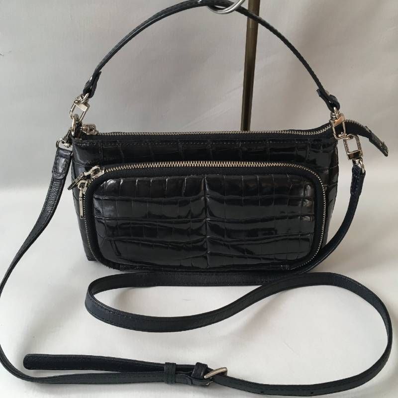 極美品 京都祇園 香鳥屋 カトリヤ KATORIYA クロコダイル シャイニング