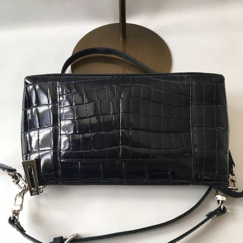 極美品 京都祇園 香鳥屋 カトリヤ KATORIYA クロコダイル シャイニング