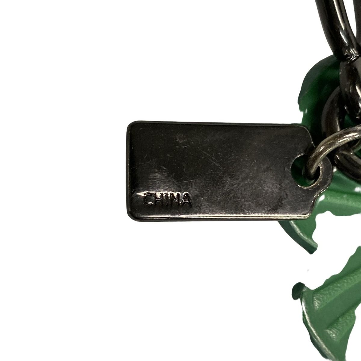  COACH コーチ キーホルダー チャーム グリーン ブルー ライトブラウン 黒 フラワー レザー キーホルダー キーリング 小物