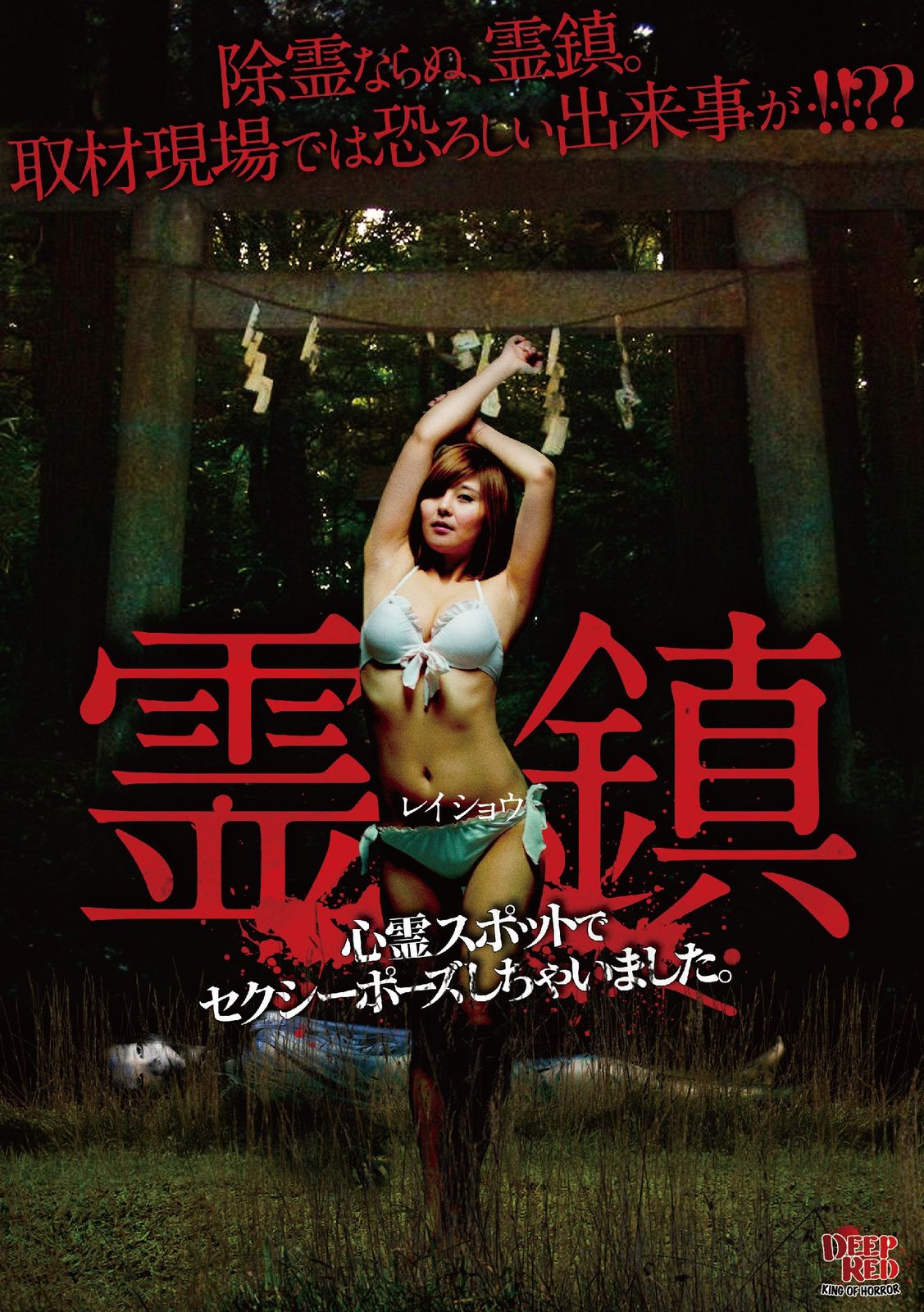 霊鎮 心霊スポットでセクシーポーズしちゃいました DVD 品