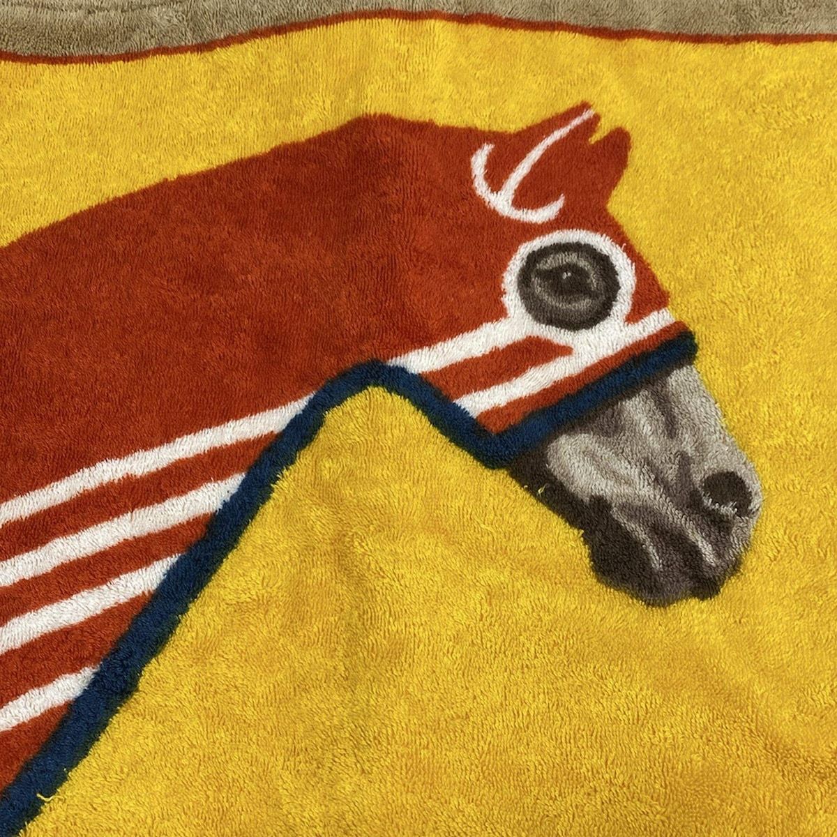 HERMES(エルメス) 小物 - オレンジ×イエロー×マルチ ビーチタオル