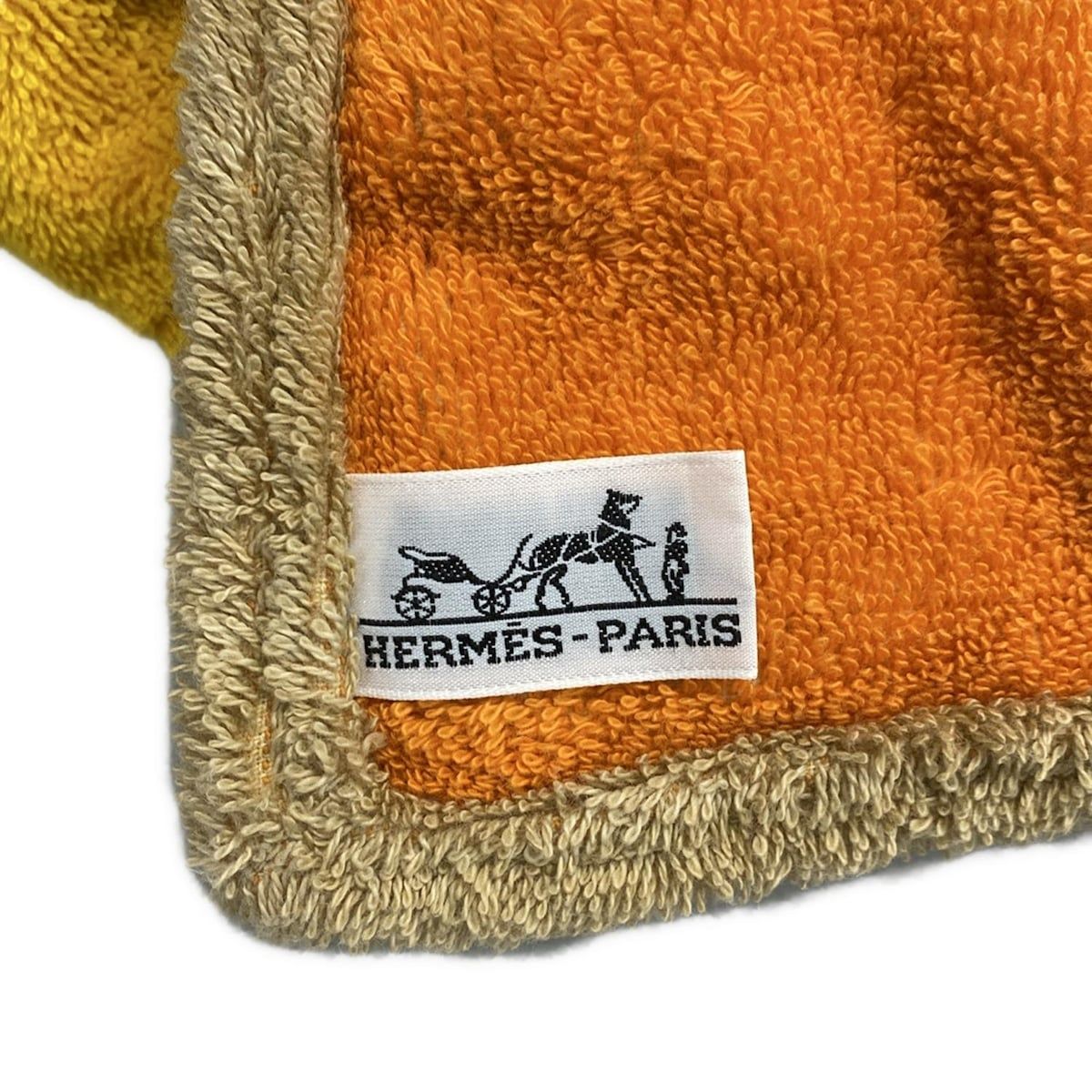 HERMES(エルメス) 小物 - オレンジ×イエロー×マルチ ビーチタオル