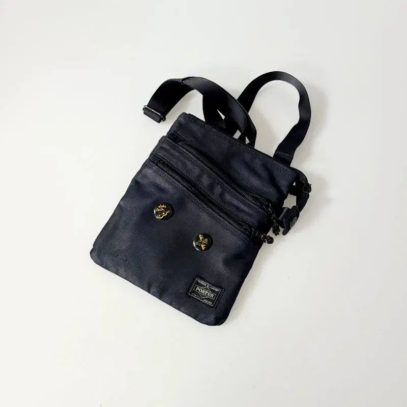 Porter X Aloha Porter トントン フラワーパターン スチール アロハ ジッパー ロコ クロスバッグ