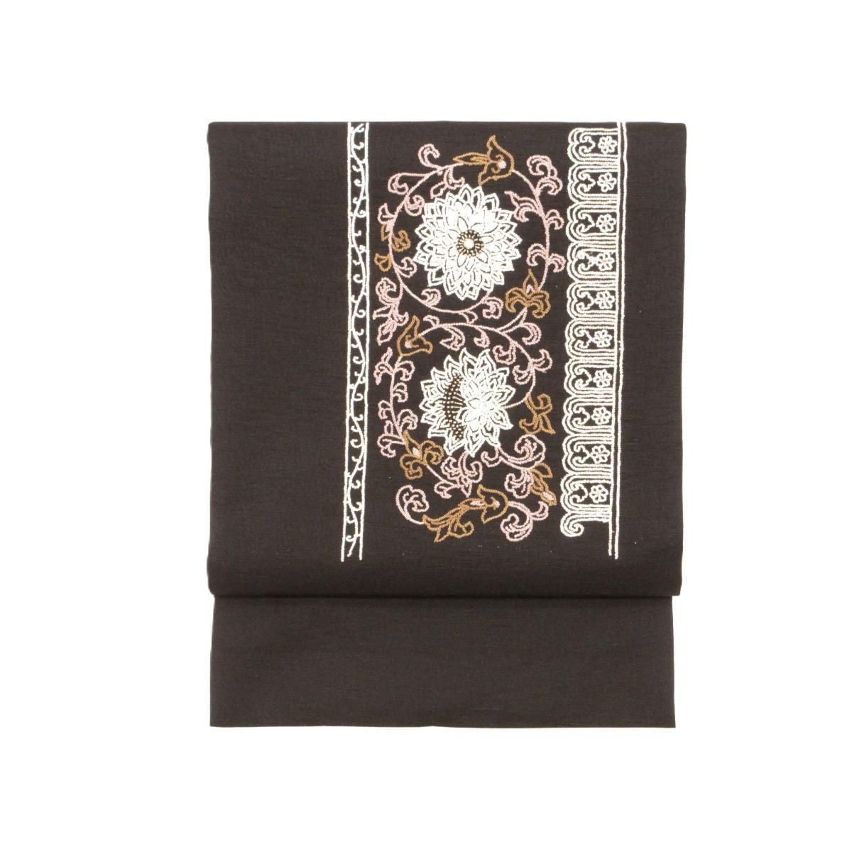 新品】名古屋帯 刺繍加工【貴久樹】 - メルカリ