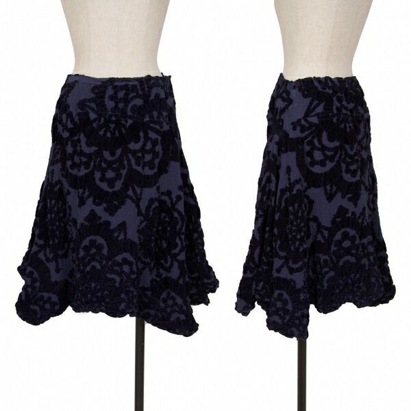 イッセイミヤケ ミーISSEY MIYAKE me カリフラワーフロッキープリント