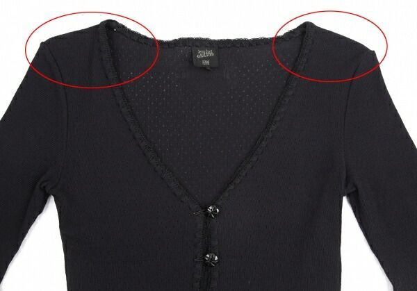 ジャンポールゴルチェ　ジップカーディガン 90年代 ジャンポール ゴルチエ ニット ジップアップ カーディガン