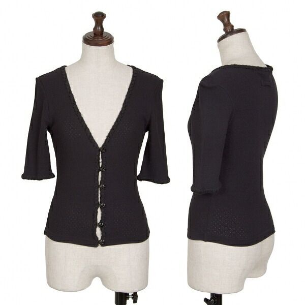 ジャンポールゴルチエ ファムJean Paul GAULTIER FEMME フラワーボタン