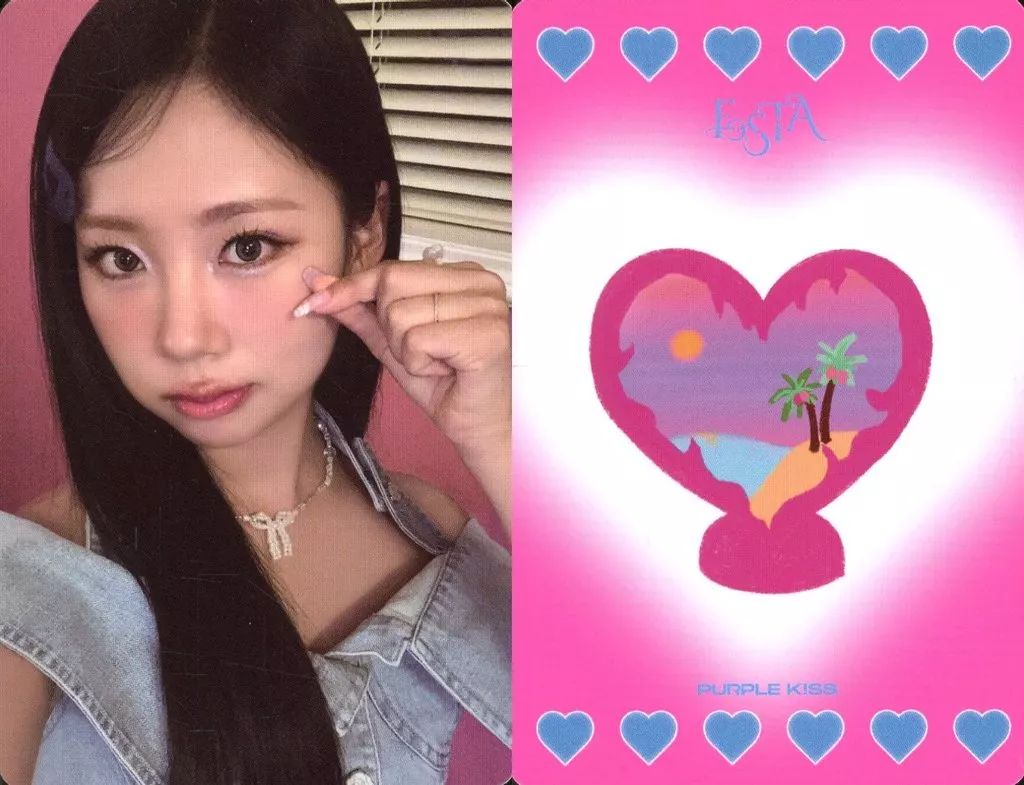 中古】コレクションカード(女性) PURPLE KISS/ドシ/裏面印刷イラスト