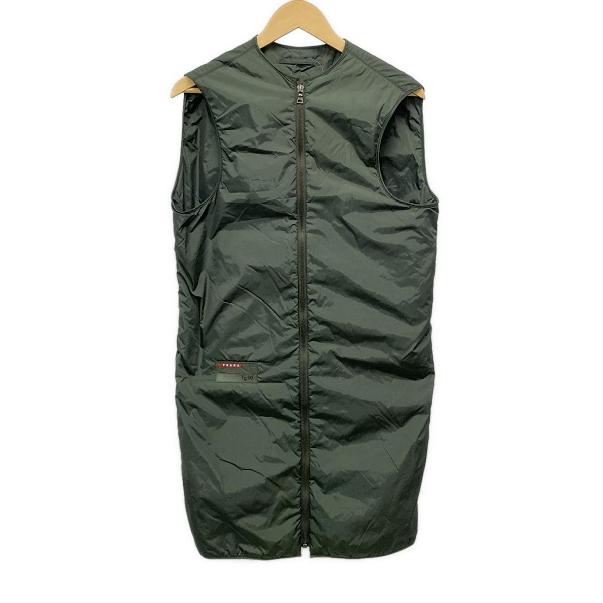 PRADA SPORT(プラダスポーツ) ダウンベスト サイズ50 M メンズ美品