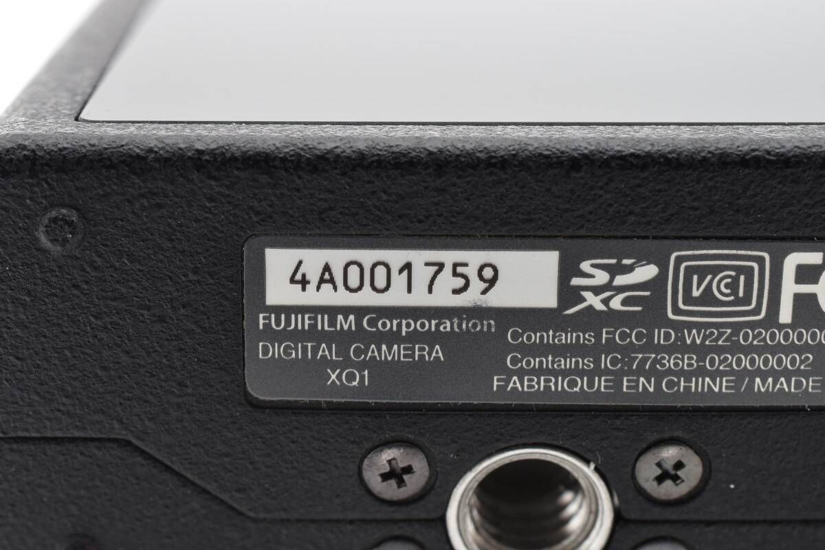  富士フイルム XQ 1 ブラック デジタルカメラ L 20 7206 コンパクトデジタルカメラ デジタルカメラ