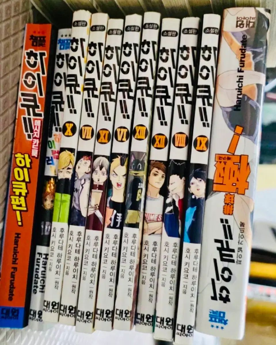 ハイキュー 全巻 + ファンブック 外 小説 8巻 + レッツハイキュー