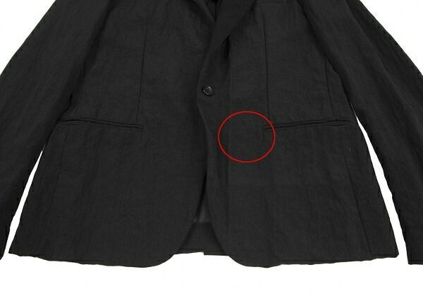 コムデギャルソン オムCOMME des GARCONS HOMME 製品染めラペル切替