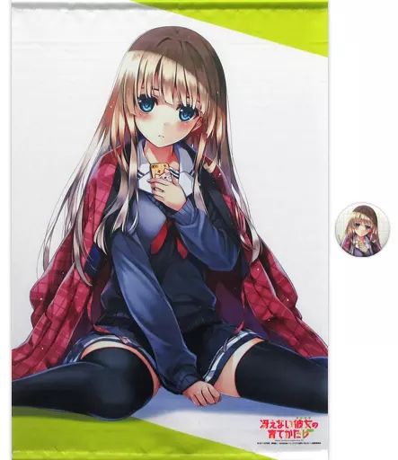 中古】タペストリー 澤村・スペンサー・英梨々 B2タペストリー(缶