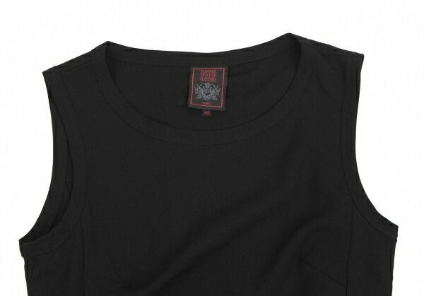 ジャンポールゴルチエ クラシック ジップアップ 半袖 シャツ ブラック ジャンポールゴルチエ クラシック ジップアップ 半袖 シャツ ブラック