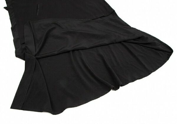 ワイズY's 異素材切替アシンメトリーワンピース 黒2 - メルカリ