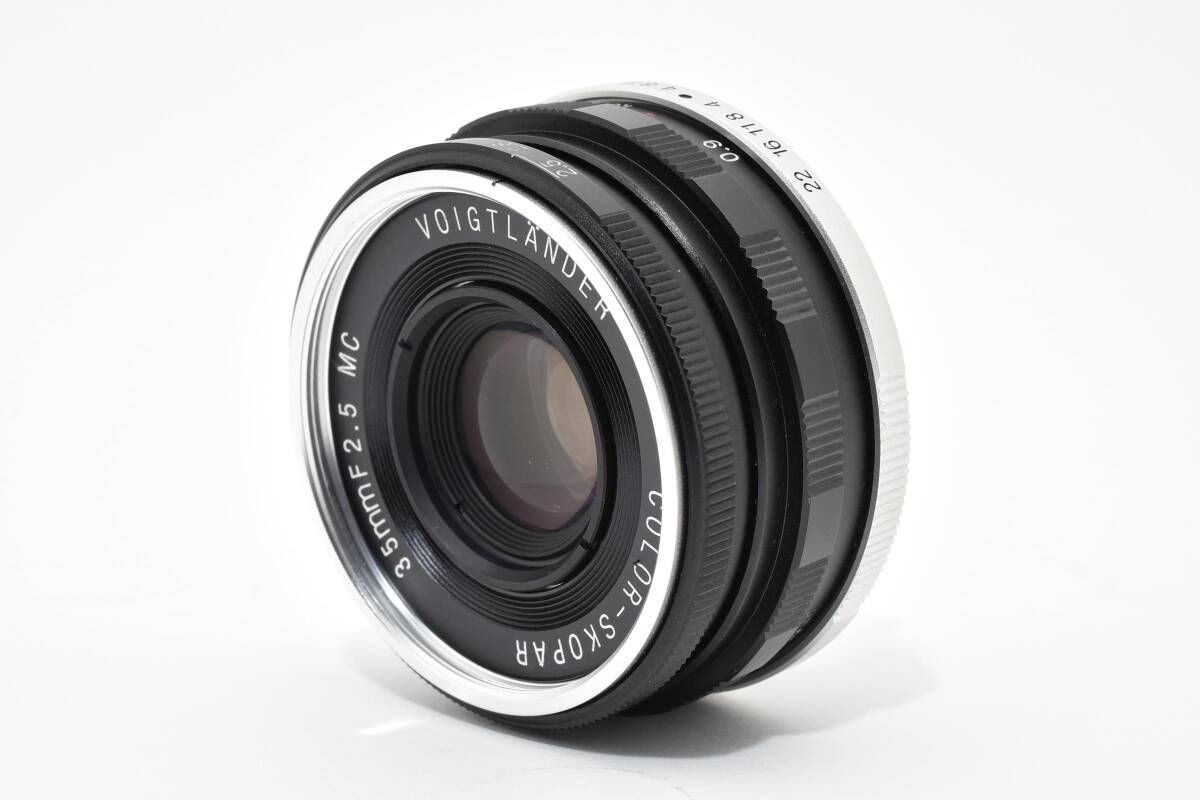 フォクトレンダー COLOR SKOPAR 35 mm F 2.5 Pタイプ マニュアルレンズ L 27 7218