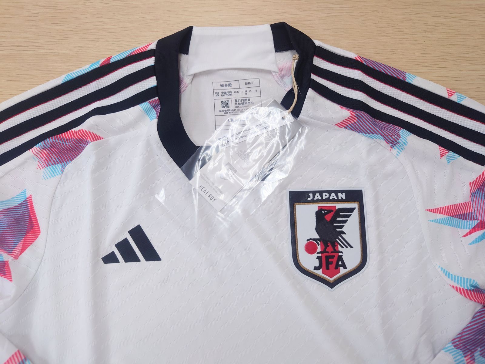 付 adidas サッカー日本代表 2025 アウェイオーセンティックユニフォーム長袖