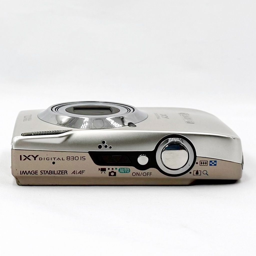 キヤノン CANON IXY DIGITAL 830 IS シルバー コンデジ カメラ 中古