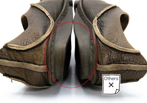 トリッペンtrippen レザーうずまき切替デザインシューズ ブラウン23位