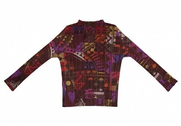 プリーツプリーズPLEATS PLEASE マルチパターンプリントプリーツ