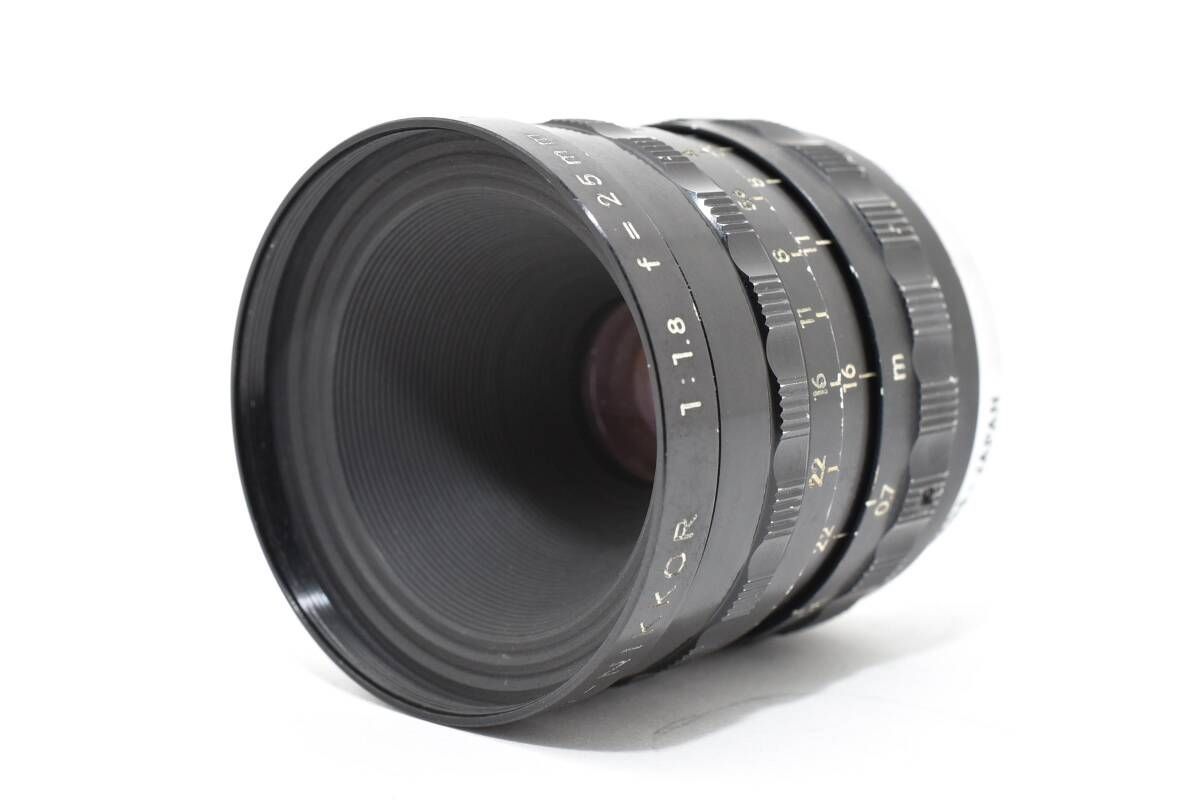 ニコン NIKON Cine NIKKOR 25 mm F 1 8 Cマウント シネマレンズ マニュアルレンズ L 62 7220