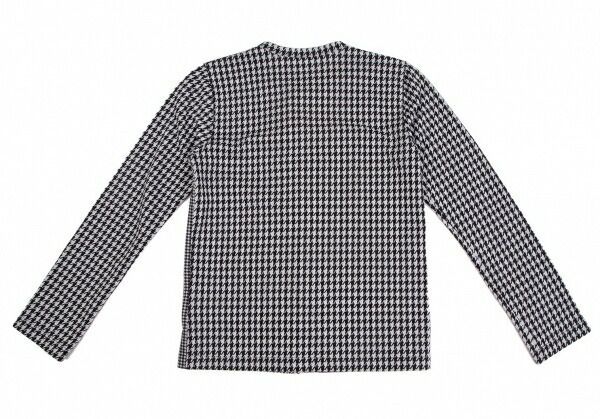 コムコム コムデギャルソンCOMME des GARCONS チェック切替千鳥格子