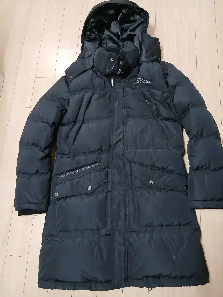 Titleist タイトリスト メンズ ダウンジャケット ロング丈 ブラック