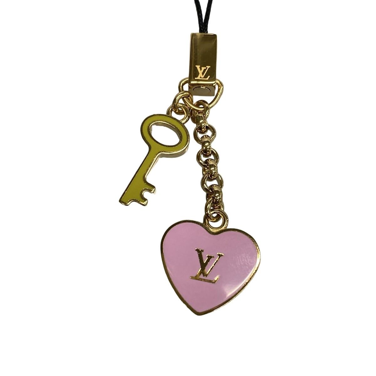 LV  ルイヴィトン アクセソワール テレフォンヌ プリティチャーム ストラップ LOUIS VUITTON(ルイヴィトン) 携帯ストラップ 高さ：11cm美品 アクセ