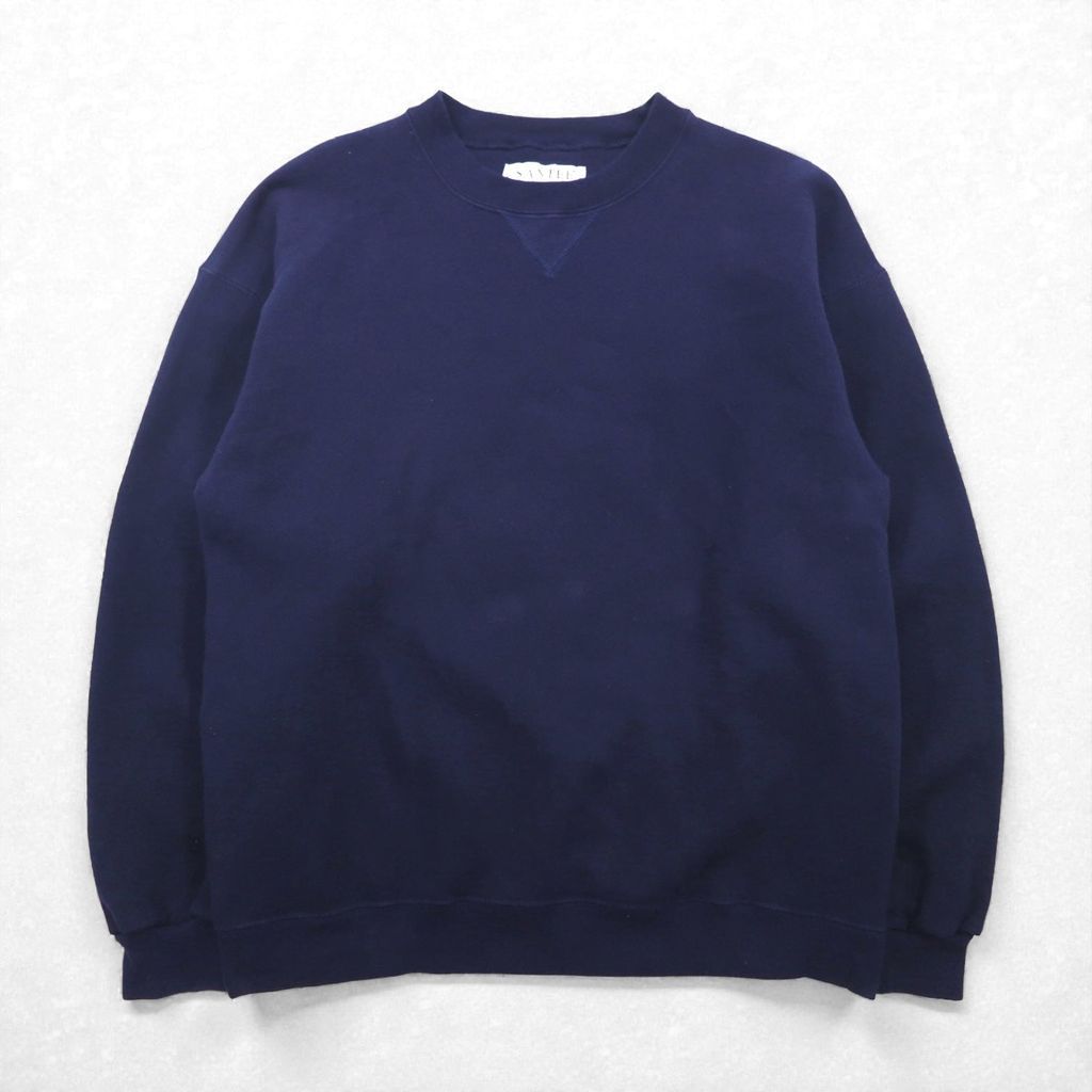 SANTEE 90s USA VintageSweatshirt ブランク ヘビーウェイト 前V