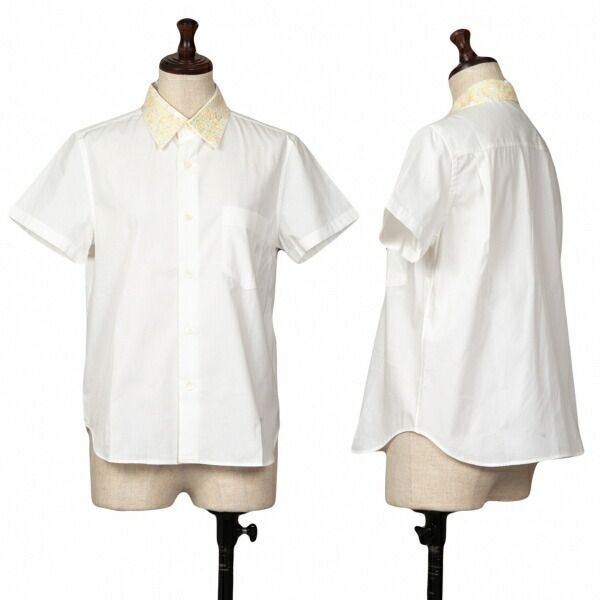 トリココムデギャルソンtricot COMME des GARCONS襟スパンコール半袖