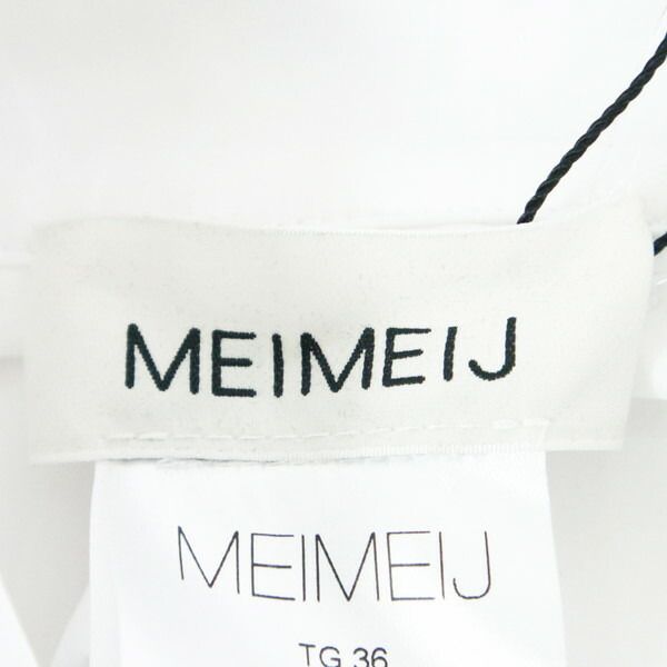 80%OFF 訳あり 新品 メイメイジェイ MEIMEI J シャツ 40 ESH173-4 M 